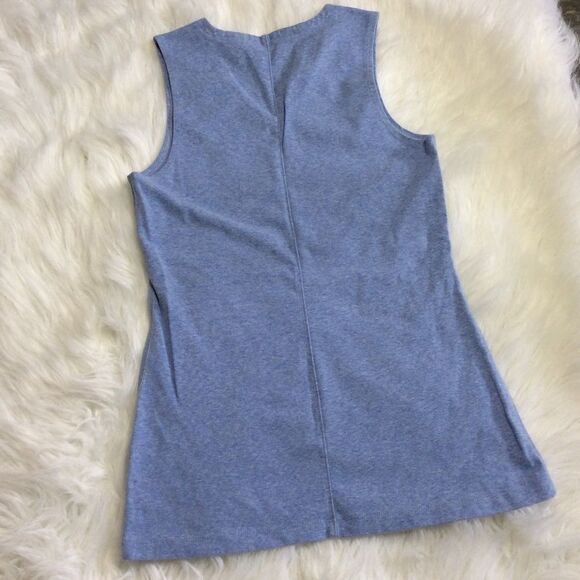 Ellen Tracy Blue Tunic/Tank - Picture 4 of 15